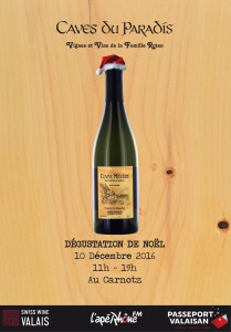 Dégustation Noël 2016